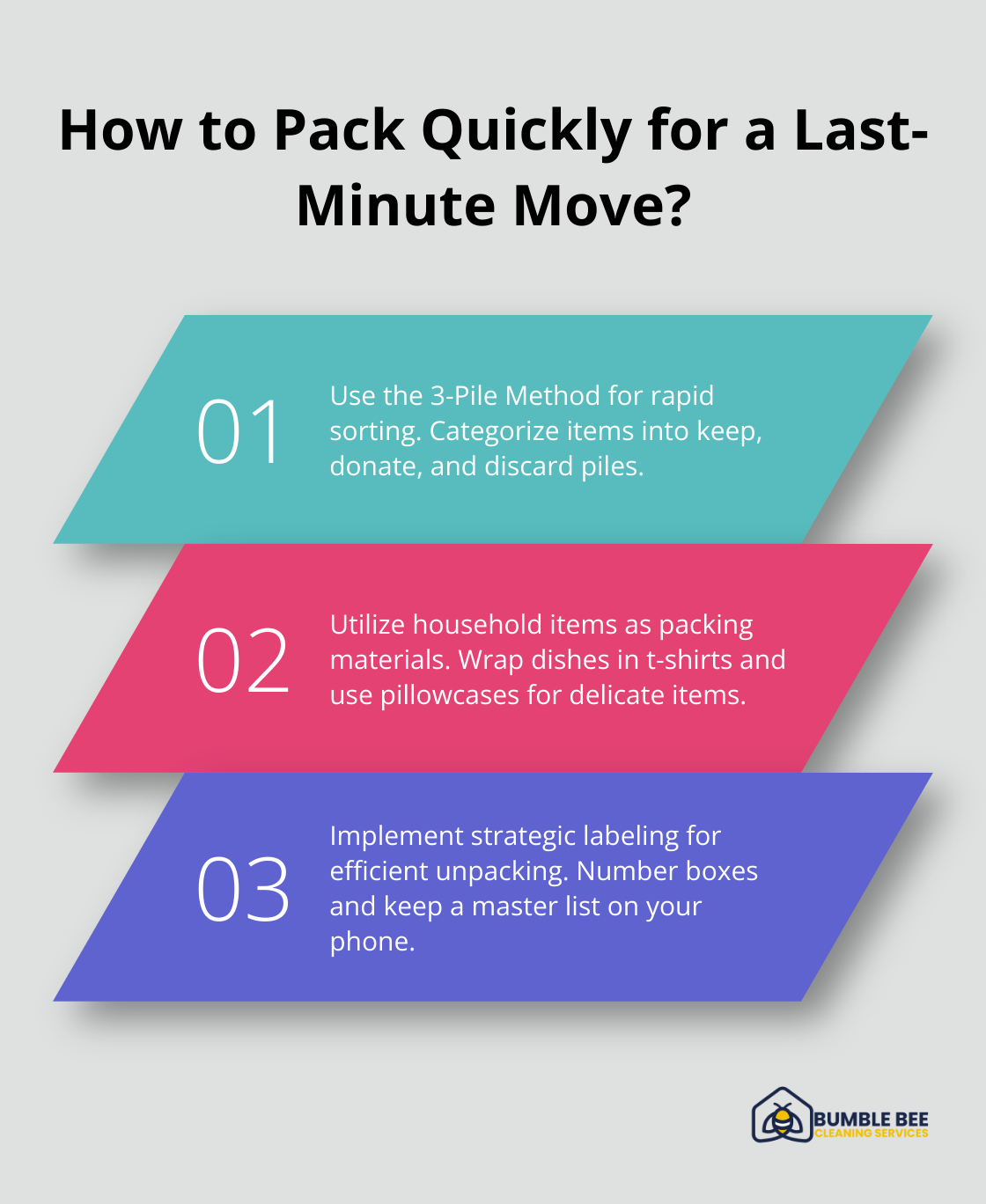 Fact - How to Pack Quickly for a Last-Minute Move?