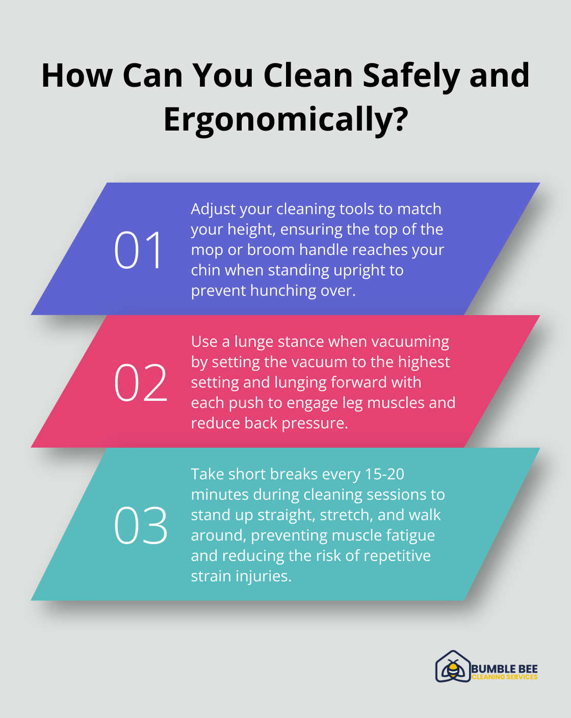 Fact - How Can You Clean Safely and Ergonomically?