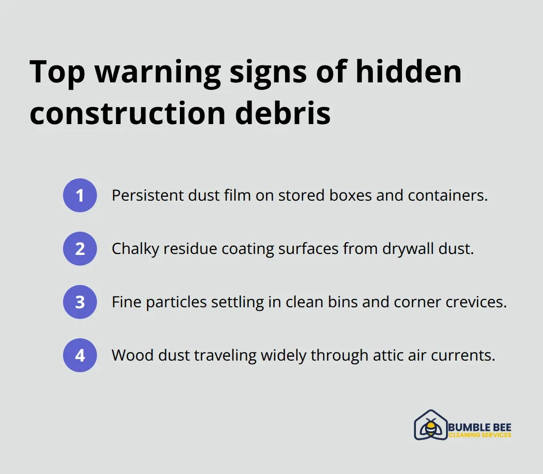 Key warning signs that indicate hidden construction debris in a Seattle attic - Attic cleaning