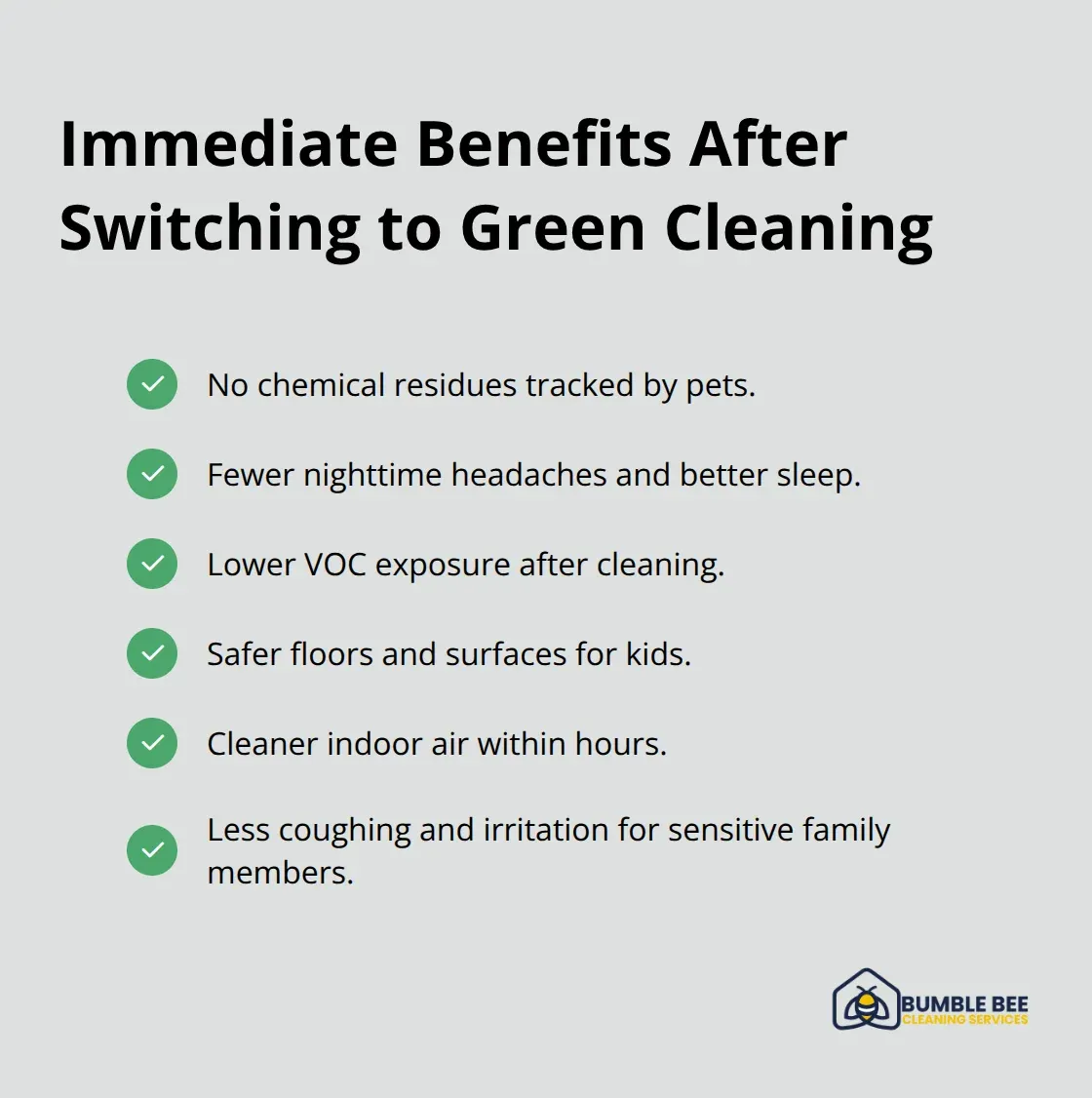 Checklist of quick health and comfort gains from eco-friendly cleaning in Seattle homes - Eco building materials